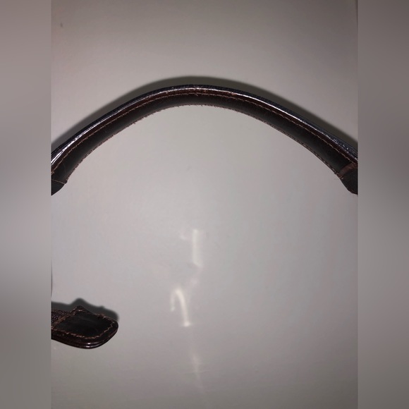 GUC Gucci Leather & Nylon Shoulder Bag - Picture 7 of 14